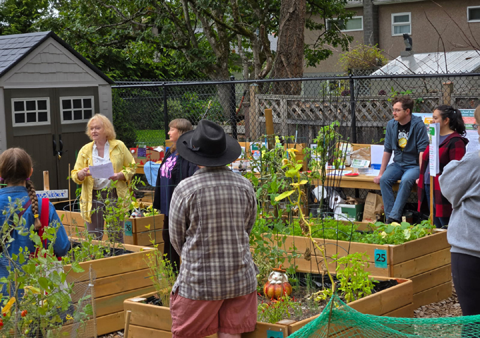 harvest celebration, Porcher Park, September
