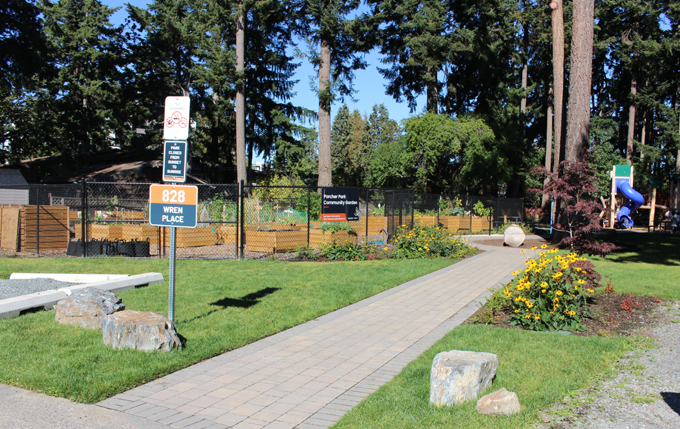 Porcher Park, community garden